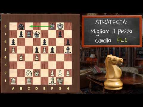 Strategia negli Scacchi - 12 Migliora il Pezzo - Cavallo Pt.1