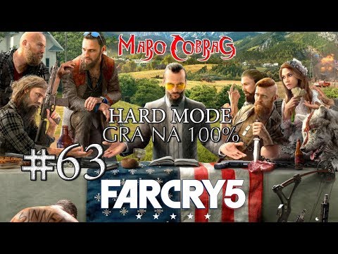 #63 Far Cry 5 100% (Hard Mode/ PC) - Fałuszywy Prorok, Niedźwiedź Sędzia oraz Rzeka Whiskey