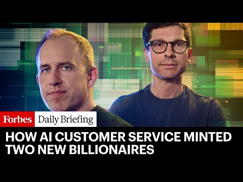How Two Silicon Valley A-Listers Became Billionaires By Remaking Customer Service With AI