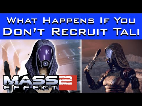 Mass Effect 2 - What Happens If You DON'T RECRUIT TALI??? (Including ME3 Consequences)