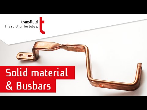 CNC bending machine with servoelectric motors DB642: transfluid t bend  [ Solid material & Busbars]