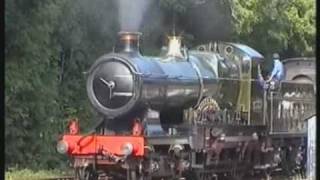 preview picture of video 'City of Truro Steam Engine at Bodmin & Wenford Railway'