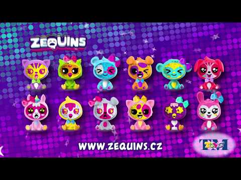 TM Toys ZEQUINS flitrová panenka, assort 6 druhů