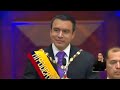 Discurso de posesión del Presidente de la República Daniel Noboa Azín en el periodo 2025 - 2029