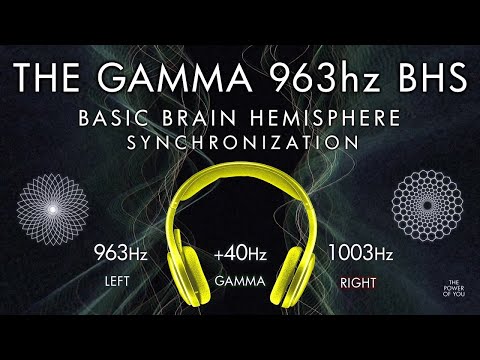 A Vision of Glory and Power - GAMMA 963 hz Brain Hemisphere Synchronization