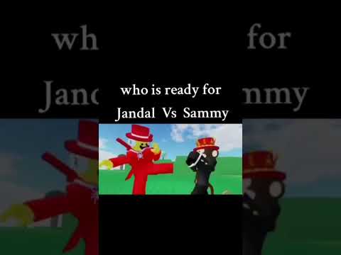 Jandal vs sammy #roblox #boss #update who’s ready