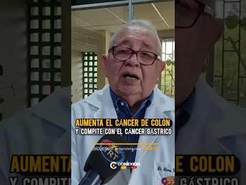 Táchira| Aumenta el cáncer de colon y compite con el cáncer gástrico #noticias #táchira