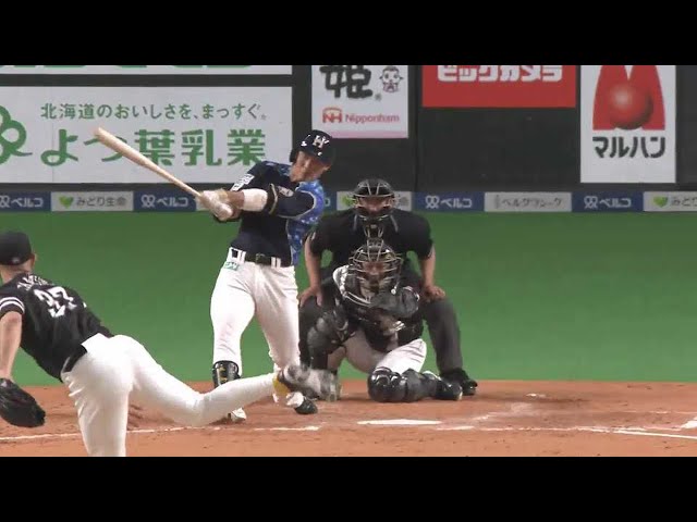 【4回裏】ファイターズ・王がライトスタンドに反撃の2ランホームランを放つ!! 2021/5/15 F-H