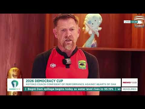 Democracy Cup: Eric Tinkler Assures Kotoko Fans Ahead of Hearts Clash