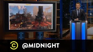 Jena Friedman, Open Mike Eagle and Hari Kondabolu - BuzzFallout - @midnight with Chris Hardwick