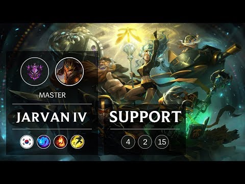 Jarvan IV Support vs Alistar - KR Master Patch 9.4