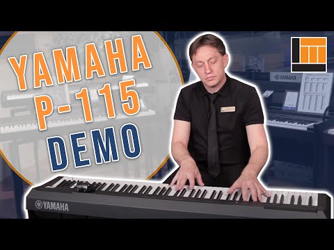 Yamaha P-115 88-Key Digital Piano [Product Demonstration]