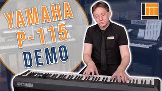 Yamaha P-115 88-Key Digital Piano [Product Demonstration]