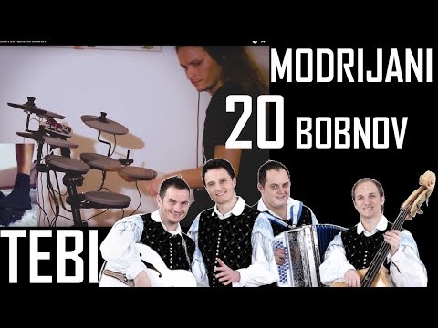 Modrijani - Tebi in 20 različnih bobnov - samo elektronski bobni NUX