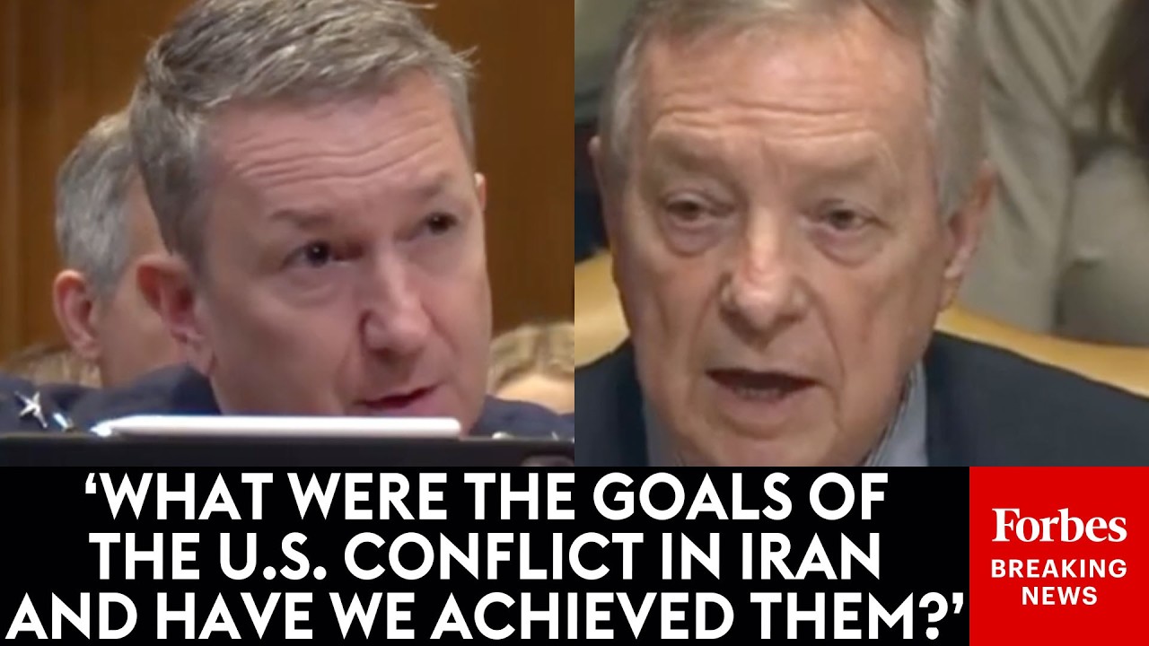 Video | BREAKING NEWS: Dick Durin Grills Dan Caine About Iran War And Strait Of Hormuz