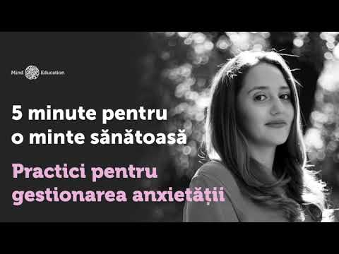5 Minute pentru o minte sănătoasă - Practici pentru gestionarea anxietății