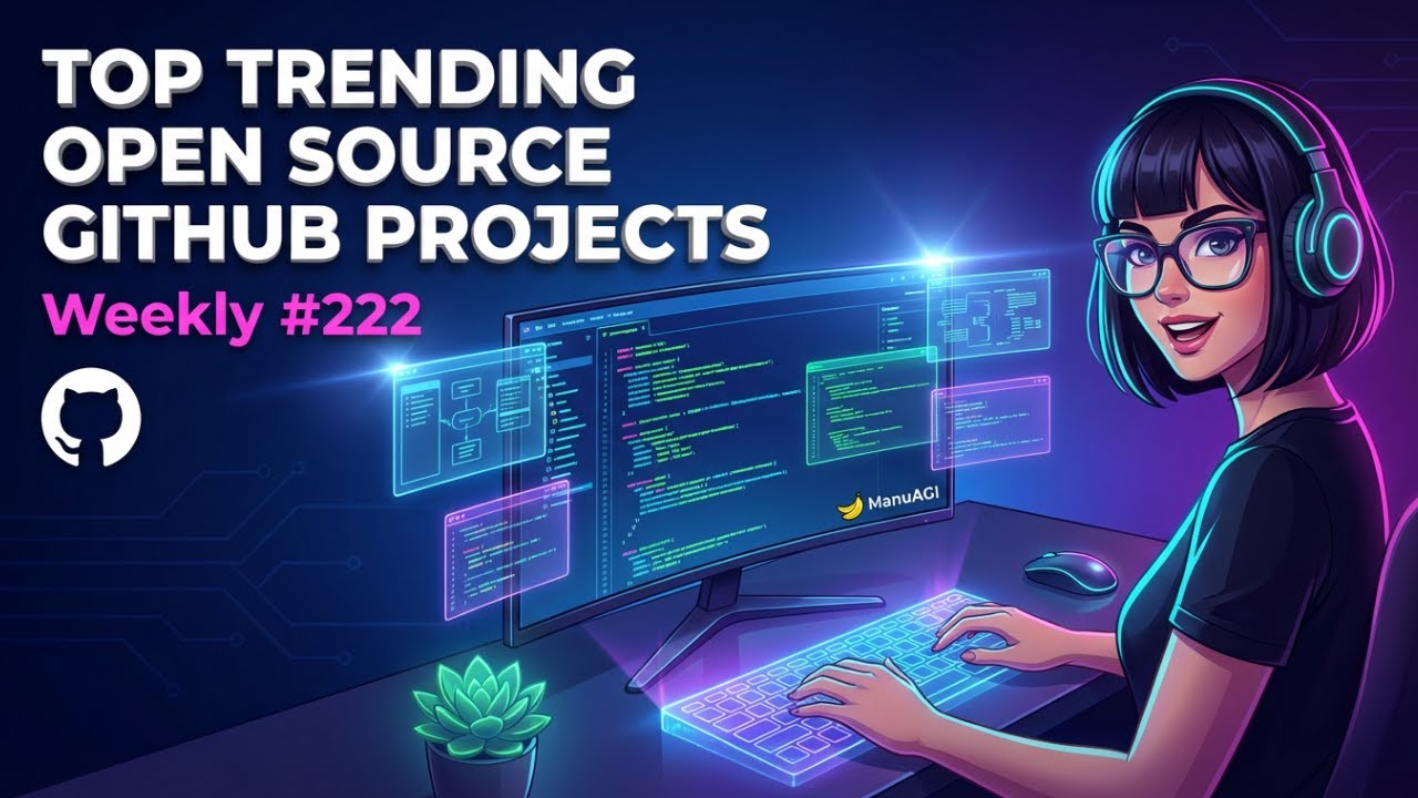 Top Trending GitHub Projects This Week Part 2 : Open Source AI Agents, Security & Automation