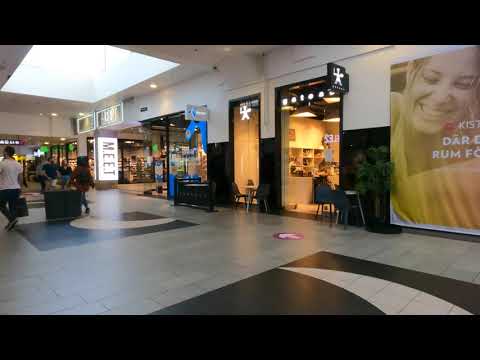Sweden, Stockholm  |  Kista Shopping Mall (Kista Galleria) 4k