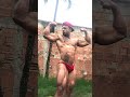 Muscle worship amazing traps