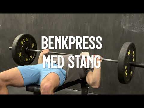Slik gjør du benkpress med stang