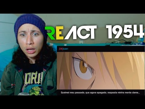 React 1954 Rap do Edward Elric (Fullmetal Alchemist) Feat.T.C. Punters (DK Zoom)