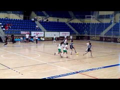 Teror fs Doctoral copa de campeones alevin doble oportunidad de Rubén