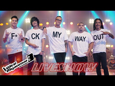 Team KP: F.M.W.O  | The Live Shows -  2nd Week The Voice Myanmar Season 3, 2020