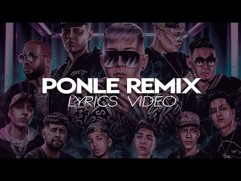 Ponle REMIX (Letra) - Marcianeke, Cris MJ, Young Cister, Pailita, Jairo Vera, etc | Lyrics Video