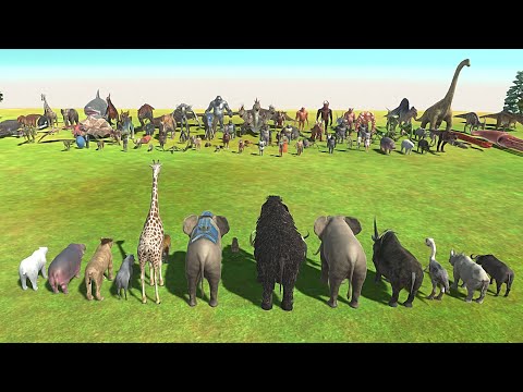 ALL MAMMALS VS FACTION - Animal Revolt battle Simulator