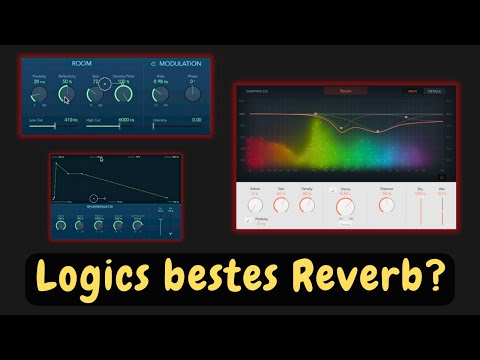 Logic Pro 11: Chroma Verb, Silver Verb and EnVerb