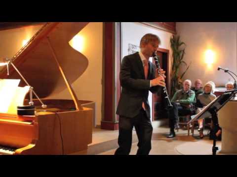 Camille Saint-Saens: Sonate op.167 für Klarinette und Klavier - Allegretto