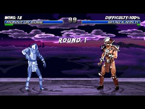 Mortal Kombat SE Mod Fustini Definitive 2024 - MONNITOR BOSS Gameplay Playthrough