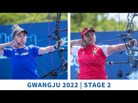 Lisell Jaatma v Dafne Quintero – compound women bronze | Gwangju 2022 World Cup S2