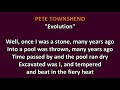 Pete Townshend - Evolution