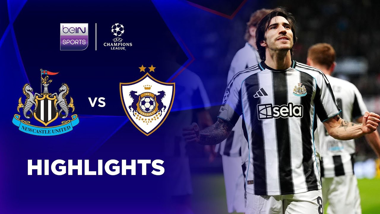 นิวคาสเซิ่ล ยูไนเต็ด 3-2 คาราบัก (สกอร์รวม9-3) | ไฮไลต์ ยูฟ่า แชมเปี้ยนส์ ลีก Champions League 25/26