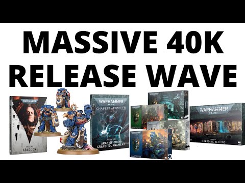 HUGE Warhammer 40K Release Wave - Battleforces Prices, Arks of Omen and MORE