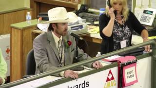 Cover art for Laid a beat on the auctioneer competition and it turned into a rap battle