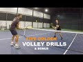 Five Golden Tennis Volley Drills (TENFITMEN - Episode 170)