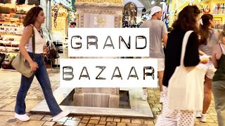 GRAND BAZAAR: World's Oldest Shopping Mall {4K Istanbul Walk}