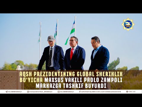 U.S. President’s Special Envoy for Global Partnerships Paolo Zampoli visited the Center