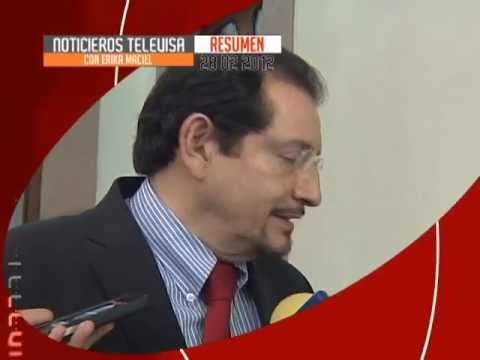 Resumen Noticieros Televisa con Erika Maciel del 28de febrero de 2012 ( @erika_gmaciel )
