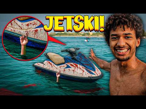 If you see a BLOODY JETSKI in the SEA at night, don't get on it and run away!
