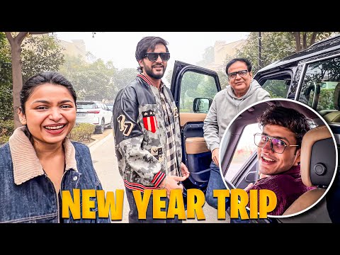 New year trip pe nikal gaye 
