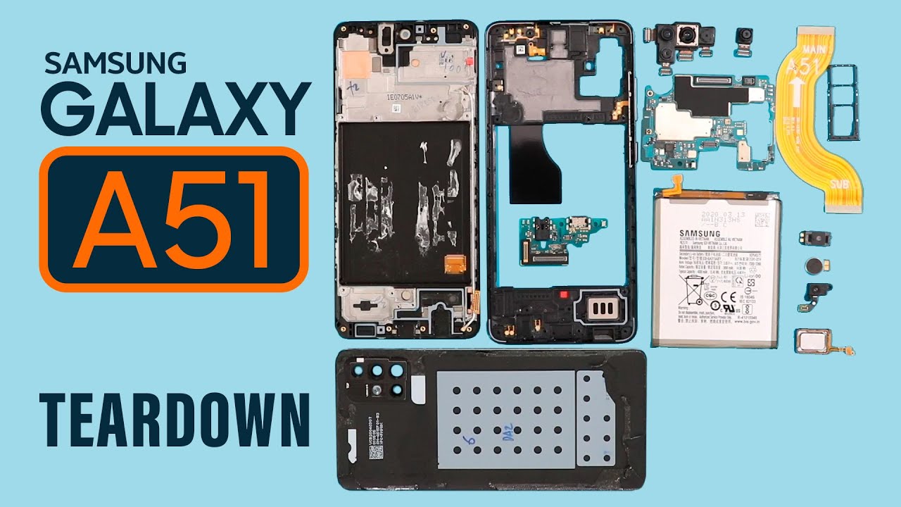 Samsung Galaxy A51 Teardown | Repair