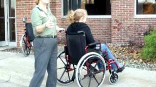 Wheelchair mobility over curbs