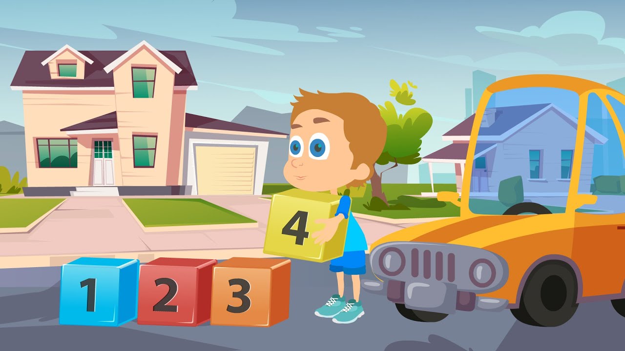 Aprendendo os numeros de 1 a 30 - Video infantil educativo