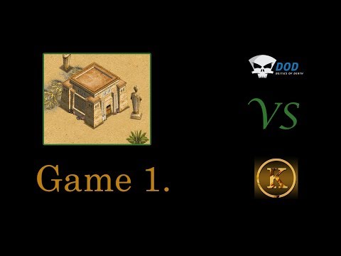KeeN VS DoD RTSL Finals - Game 1 - Age of Mythology