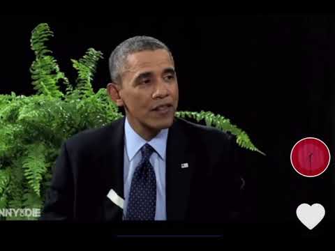 Hilarious 😂 Zach Galifianakis interviewing President Barack Obama