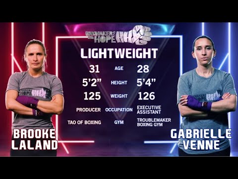 Brooke LaLand vs Gabrielle Venne - Rumble in the Rockies IV - Haymakers for Hope