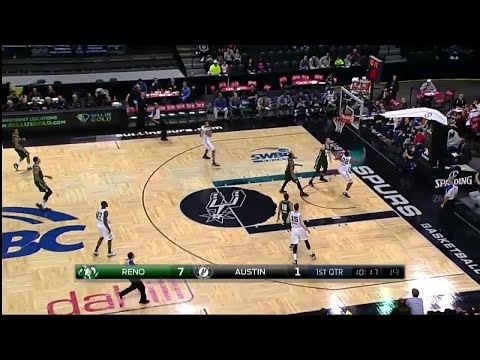Kyle Anderson posts 17 points, 14 rebounds, 7 assists vs. the Bighorns, 2/26/2015